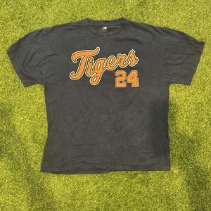 Detroit Tigers Miguel Cabrera 24 MLB Genuine Merchandise Mens XL Navy Shirt Logo